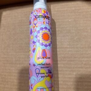Amika plus size mousse hair care